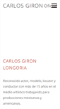 Mobile Screenshot of carlosgiron.com